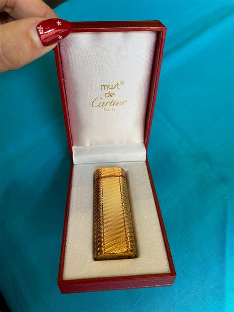 Vintage Cartier cigarette lighters 